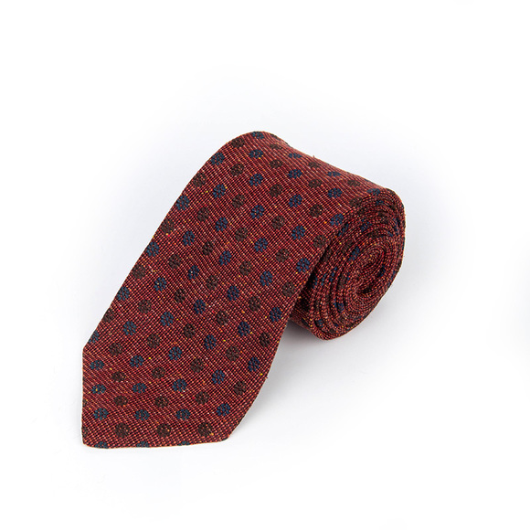 MATTABISCH BROWN PAISLEY TIE | MENS - Picture 1 of 3